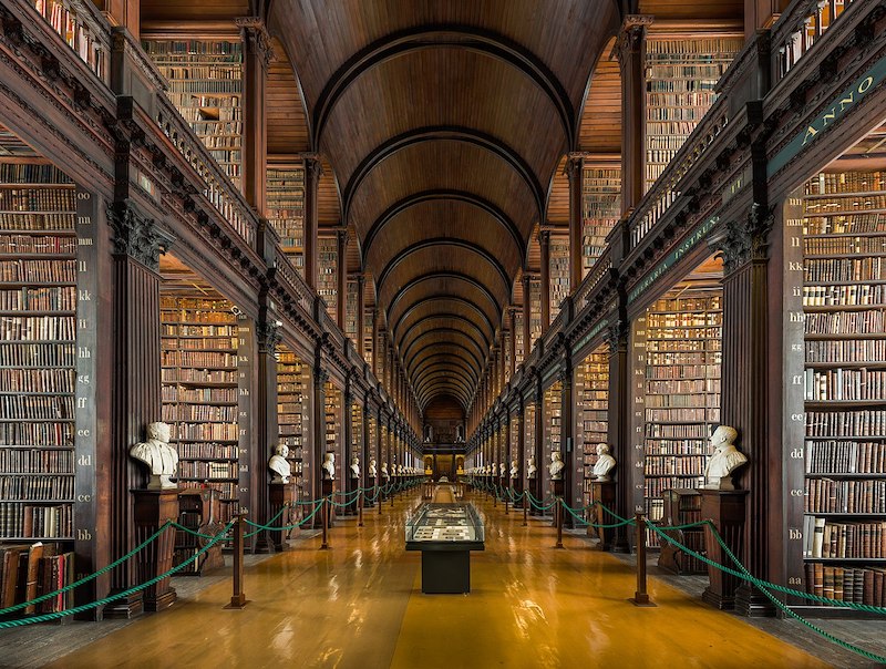 Dublin em abril: Old Library 