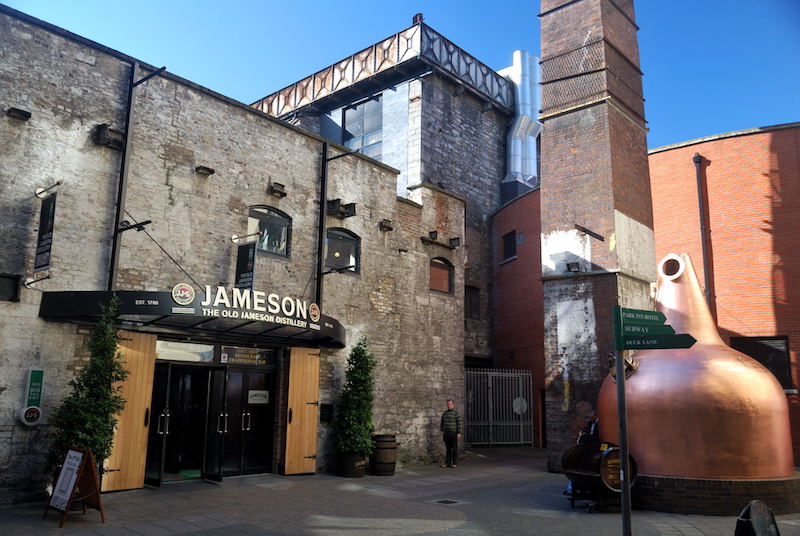 Dublin em julho: Old Jameson Distillery