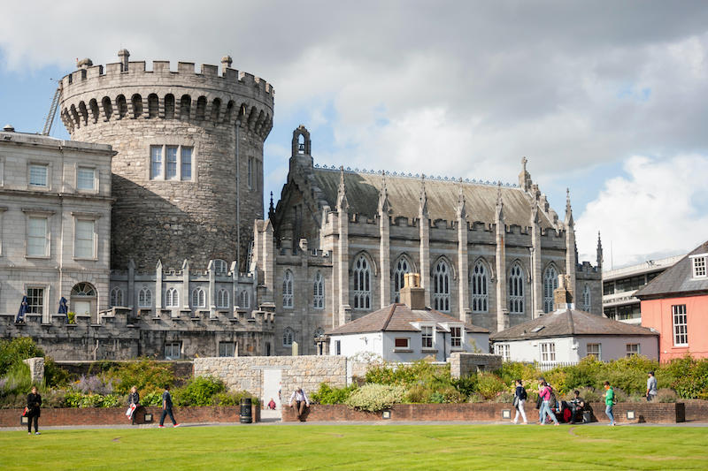 Dublin em abril: Castelo de Dublin