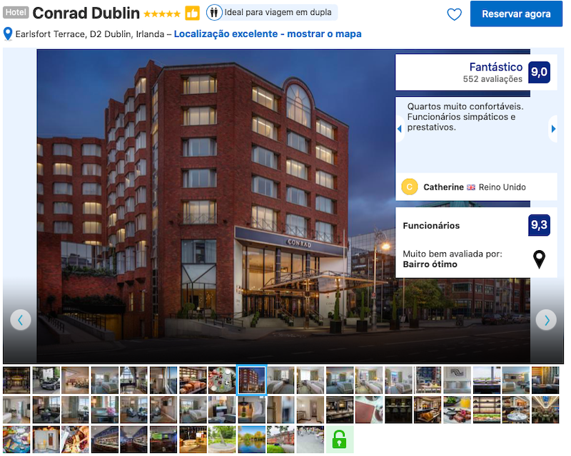 Hotel Conrad em Dublin
