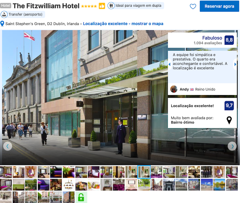 The Fitzwilliam Hotel em Dublin