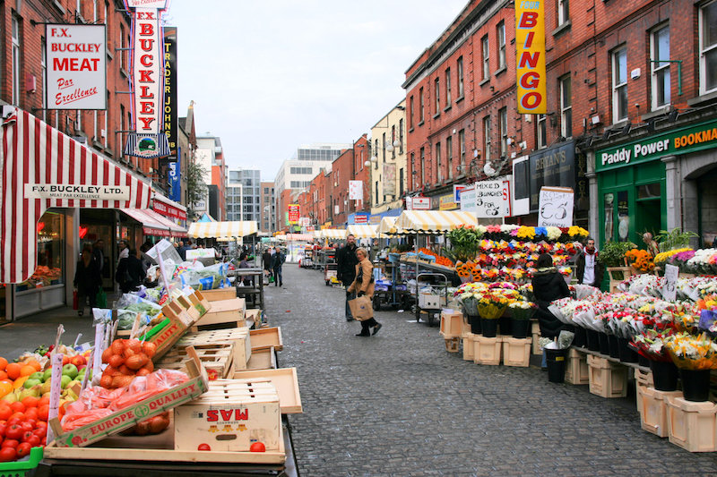 Mercado de rua: Moore Street 