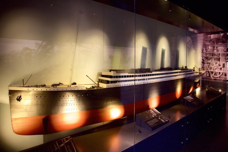 Museu do Titanic - réplica do navio