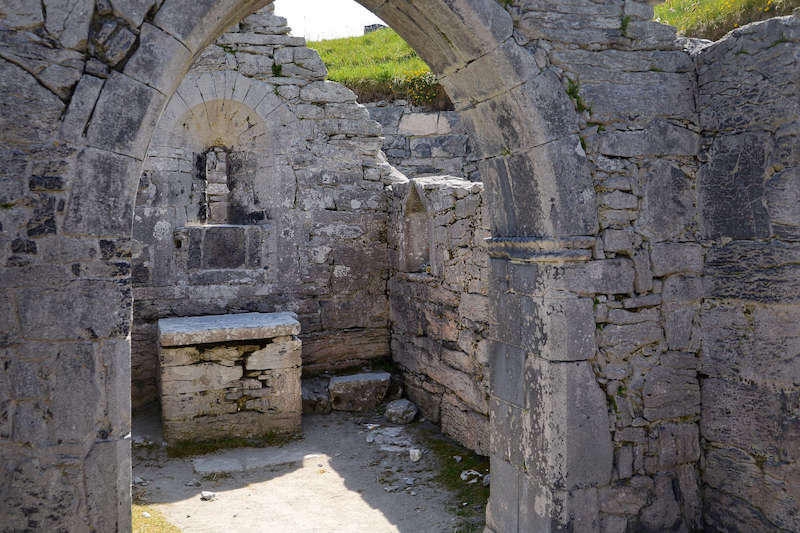 Ruínas da igreja Caomhaín
