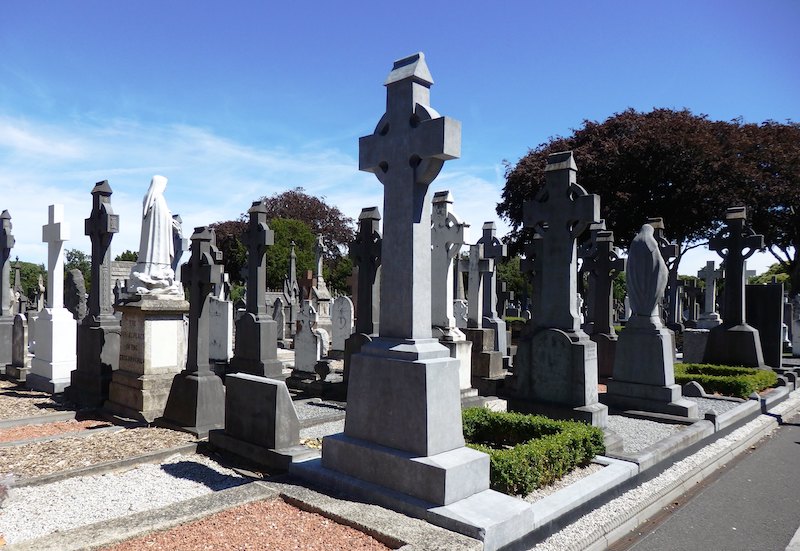 Cemitério Glasnevin em Dublin