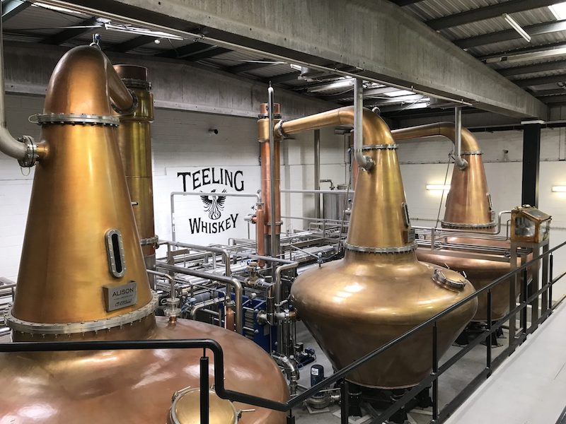 Destilaria Teeling Whiskey em Dublin
