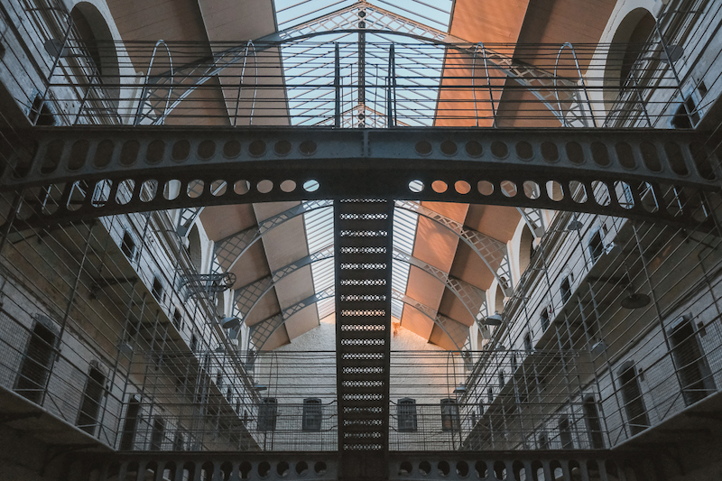 Antiga prisão Kilmainham Gaol em Dublin